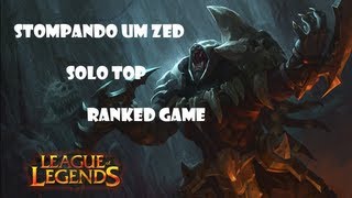 Solo Top Rengar Ranked Game PTBR [upl. by Torrence]