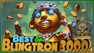 Hearthstone Best of Blingtron 3000  Funny and lucky Rng Moments [upl. by Rotciv715]