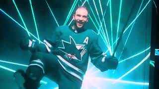 San Jose Sharks intro Oct 29 2025 Win against LA Kings [upl. by Klinger]