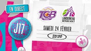 LFB 20232024  Tarbes  Landerneau  J17 [upl. by Ehcropal]