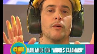 ¿Breque embarazada habla Andrés Calamaro  AM [upl. by Oderf834]