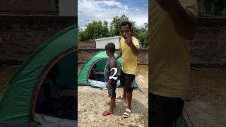 BOUGHT WORLD’S CHEAPEST TENT ⛺️ Bengali mini blog shorts [upl. by Yerffeg]