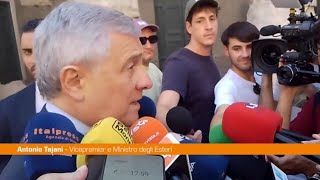 Tajani quotCina opportunità da cogliere ma non sostenga la Russiaquot [upl. by Packton467]