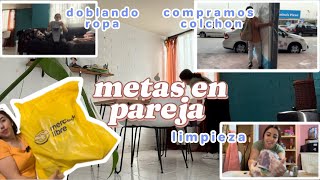 SIGUEN LAS COMPRAS PARA LA CASA metas en parejalimpieza de mi hogar 🏠 [upl. by Yanad]