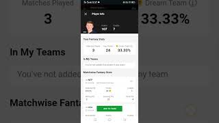 USA vs SCO ODI DREAM 11GRAND LEAGUE TEAM TODAY MATCH [upl. by Atnim]