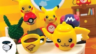 Pikachu Room Miniatures  Pokemon Rement Japan [upl. by Auhsoj]