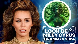 😱Secreto Oculto en el Look de MILEY CYRUS en los GRAMMYS 2024 Te Dejará Sin Aliento😱😱😱😱😱 [upl. by Hewe]