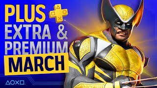 PlayStation Plus Extra amp Premium Games  March 2024 [upl. by Burner]