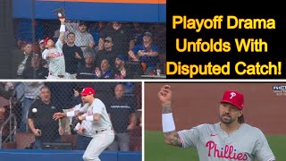 Playoff Drama Unfolds With Disputed Catch [upl. by Anitneuq]