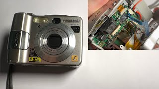 Panasonic Lumix DMC LC70 disassembly and cleaning of the viewfinder [upl. by Ogilvie]