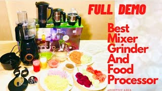 Best mixer grinder  Philips mixer grinder HL7707 Avance collection review and full demo [upl. by Isus951]