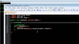 Part 1  Basic Game Programming in Java  The Game Loop [upl. by Rivera]