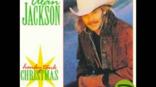 Santas Gonna Come In a Pick Up Truck Alan Jackson [upl. by Airdnassac725]