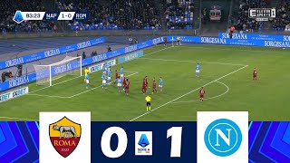 RomaNapoli 01  Lega Serie A 202425  Highlights della Partita [upl. by Gabriel341]