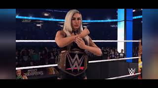 WWE 2K24 Bayley vs Charlotte Flair for the Womens Universal Championship [upl. by Margo]