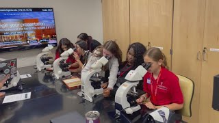 Stafford students travel to University of Virginias medical school with focus on the future  Get U [upl. by Yeclehc]