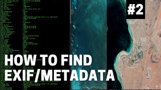 OSINT At Home 2  Five ways to find EXIFmetadata in a photo or video [upl. by Enitsed]