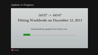 Xbox 360 Dashboard 16547 December 2013  Info amp Updates [upl. by Sibie]