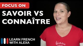 Savoir vs Connaître in French [upl. by Anayik]