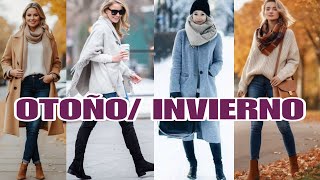 TENDENCIAS DE MODA OTOÑO INVIERNO 🍁❄️COMO VESTIR CON ESTILO EN DIAS FRIOS [upl. by Nalra508]