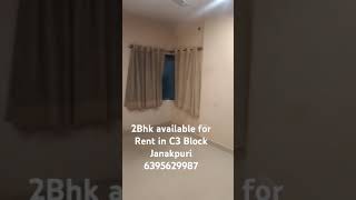 2Bhk available for Rent in C3 Block Janakpuri 6395629987 [upl. by Dripps218]