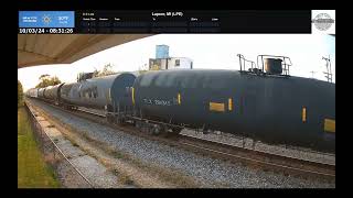 EAST VIEW 10324 Of A CN IDM39931 WB Train Longhaul Manifest Of Mixedfreight Leading With CN Dou [upl. by Duleba]