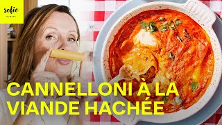 😋 Cannelloni à la viande hachée ricotta et sauce tomate  Sofie Dumont [upl. by Ezmeralda349]