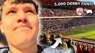 BARNSLEY 21 DERBY COUNTY vlog  BARNSLEY BEAT DERBY amp 5000 AWAYFANS [upl. by Ydieh287]