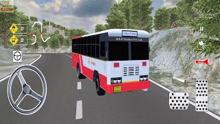 APSRTC Bus Driving in RTC Bus Driver  3D Bus Game Android Gameplay  Indian Bus Games Download [upl. by Leibman638]