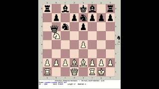 Zukertort Johannes Hermann vs De Vere Cecil Valentine  London Chess 1872 England [upl. by Jessika221]