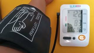 Scanmed Tensiómetro Digital de Brazo BP103H ¡Video Explicativo del Proceso de Toma de Presión 🩸😷 [upl. by Royo782]