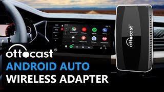 OTTOCAST  Wireless Android Auto and Apple CarPlay 2 in 1 Adapter [upl. by Eerok]