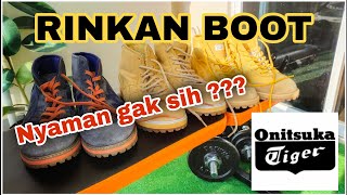 REVIEW PRODUCT • RINKAN BOOT Onitsuka Tiger [upl. by Nimajneb]