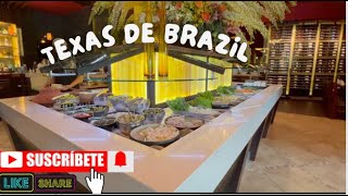 AllYouCanEat Buffet Churrasco Experience at TEXAS de BRAZIL [upl. by Atteuqal825]