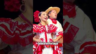 🇲🇽 MEXICANOS bailando con MARIACH Folklore de Colima en Portugal 🇵🇹 [upl. by Llehsim]