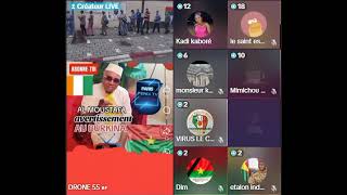 colère des burkinabés suite au report de leur cotisation en CI live tiktok [upl. by Easton]