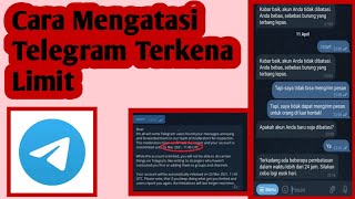 Cara Lengkap Mengatasi Telegram Terkena Limit  Limit Telegram [upl. by Renckens]