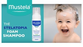 The Stelatopia Foam Shampoo for Atopic Skin  Mustela [upl. by Nguyen]