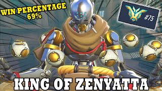 Is this the best Zenyatta player in Overwatch 2  Rank 1 Gameplay [upl. by Nikaniki]