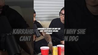 karrahbooo talks about why she haven’t been dropping music on ddg podcast rap shorts [upl. by Boeschen606]