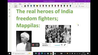 The real heroes of India freedom fighters Mappilas  124 mapilas indiahistory upsc ias [upl. by Enilegna350]