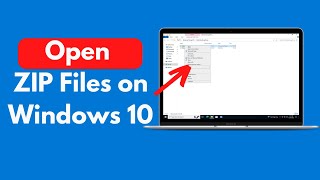 How to Open ZIP Files on Windows 10 Quick amp Easy [upl. by Aphra]