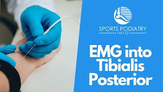 Indwelling EMG into Tibialis Posterior [upl. by Atterys]