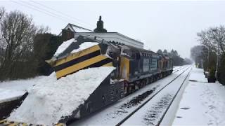 Ploughing Onwards with DRS 37425 and 37605 on The Bittern Line working 7Z37 [upl. by Atsuj597]