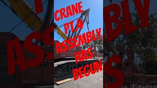 They are putting this crane together very fast [upl. by Thaddeus]