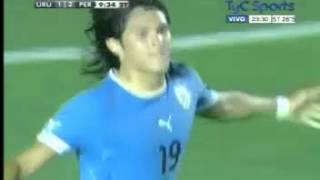 Gol de Ruben Betancourt Uru Uruguay 2  Peru 2  Sudamericano Sub 20  Mendoza 2013 [upl. by Gothart]