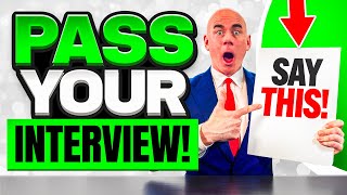 INTERVIEW QUESTIONS amp ANSWERS How to PASS a JOB INTERVIEW LIVE MOCK INTERVIEW [upl. by Ainocal469]