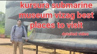 places to visit near rk beach Vishakapatnam I kursura submarine museum l jtelugutraveller vizagtravel [upl. by Aneryc]