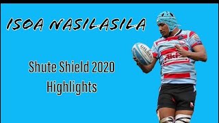 Isoa Nasilasila  Shute Shield 2020 Highlights [upl. by Hairu]