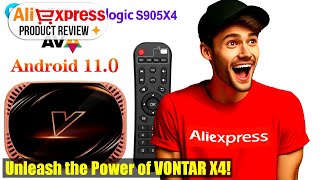 Unboxing and Review of the Powerful VONTAR X4 Amlogic S905X4 Smart TV Box  Android 11 [upl. by Nna]